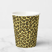 Leopard Pattern Papieren Bekers (Links)