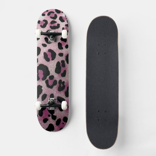 Leopard Pattern Persoonlijk Skateboard (Voorkant)