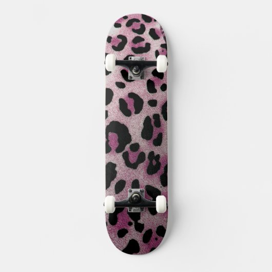 Leopard Pattern Persoonlijk Skateboard (Voorkant)