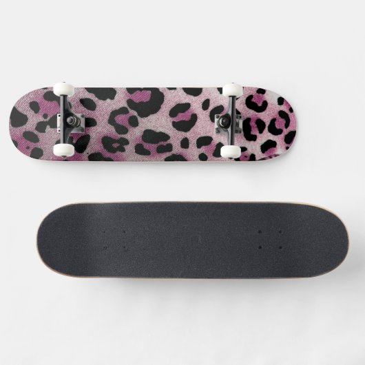 Leopard Pattern Persoonlijk Skateboard (Horizontaal)