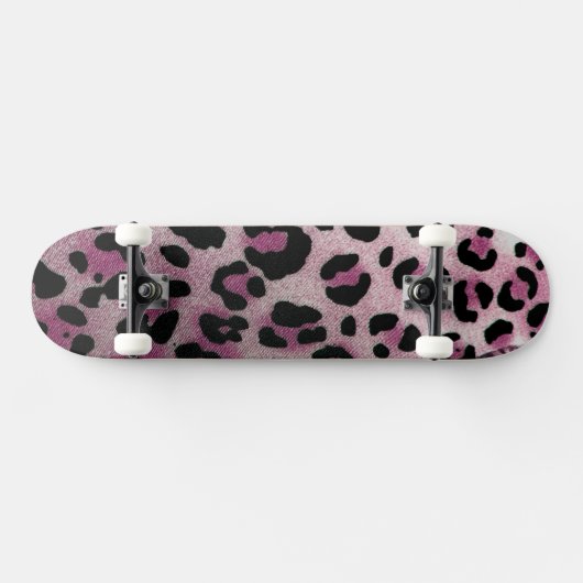 Leopard Pattern Persoonlijk Skateboard (Horizontaal)
