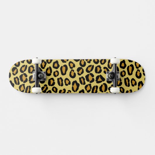 Leopard Pattern Persoonlijk Skateboard (Horizontaal)