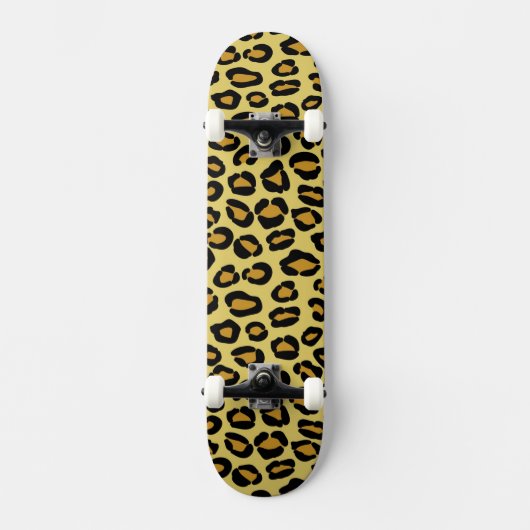Leopard Pattern Persoonlijk Skateboard (Voorkant)