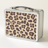 Leopard Pattern Print Lunch Box (Achterkant)