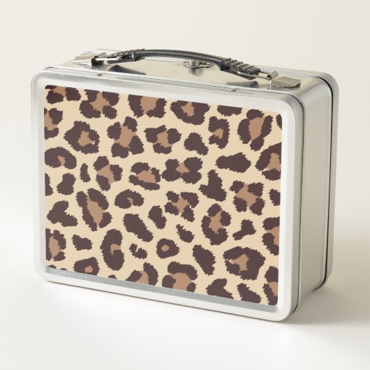 Leopard Pattern Print Lunch Box (Achterkant)