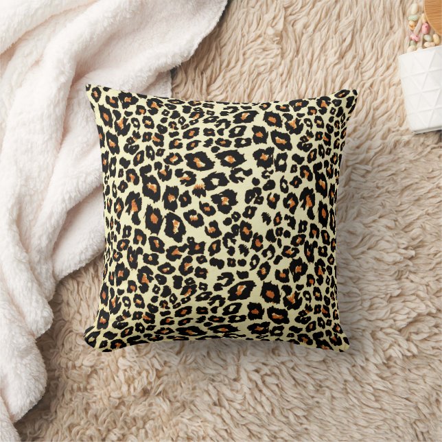 Leopard Pattern Retro Style Sierkussen (Deken)