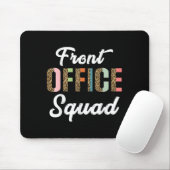 Leopard Pattern School Secretaris Admin Front Offi Muismat (Met muis)