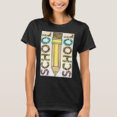 Leopard Pattern School T-shirt (Voorkant)