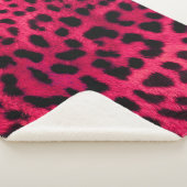 Leopard Pattern Sherpa Deken (3/4)