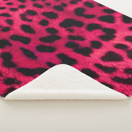 Leopard Pattern Sherpa Deken (3/4)