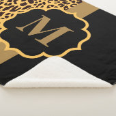 Leopard Pattern Sherpa Deken (3/4)