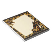 Leopard Pattern Shoes op maat Notitieblok (Schuin)