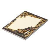 Leopard Pattern Shoes op maat Notitieblok (Linkerzijde)