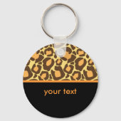 Leopard Pattern Sleutelhanger (Voorkant)
