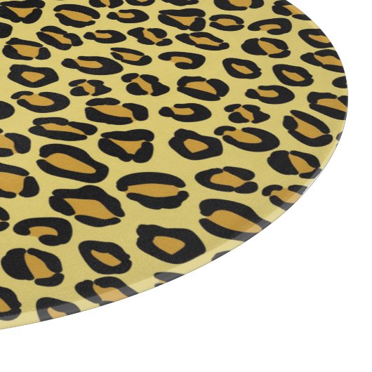 Leopard Pattern Snijplank (Hoek)