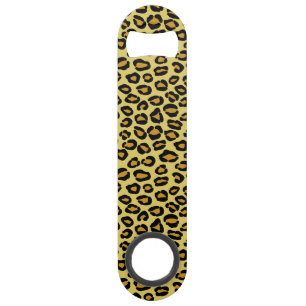 Leopard Pattern Speed Flessenopener