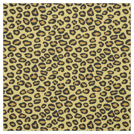 Leopard Pattern Stof (Swatch)