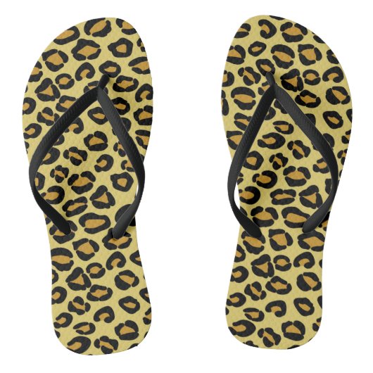 Leopard Pattern Teenslippers (Voetbed)