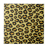 Leopard Pattern Tegeltje (Voorkant)