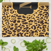 Leopard Pattern Theedoek (Gevouwen)