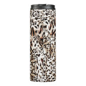Leopard Pattern Thermosbeker (Achterkant)