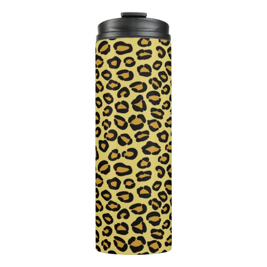 Leopard Pattern Thermosbeker (Voorkant)