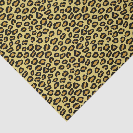 Leopard Pattern Tissuepapier (Detail)