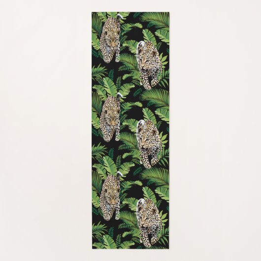 Leopard Pattern yoga mat (Voorkant)