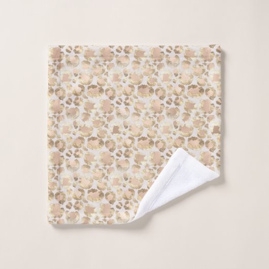 LEOPARD PATTERNEN BATHROOM TOWEL SET BAD HANDDOEK (Wasdoekje)