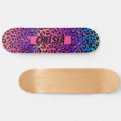 Leopard Personalized Skateboard Deck (Horizontaal)