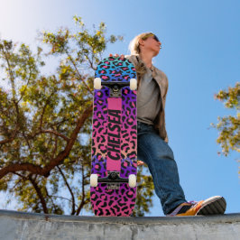 Leopard Personalized Skateboard Deck