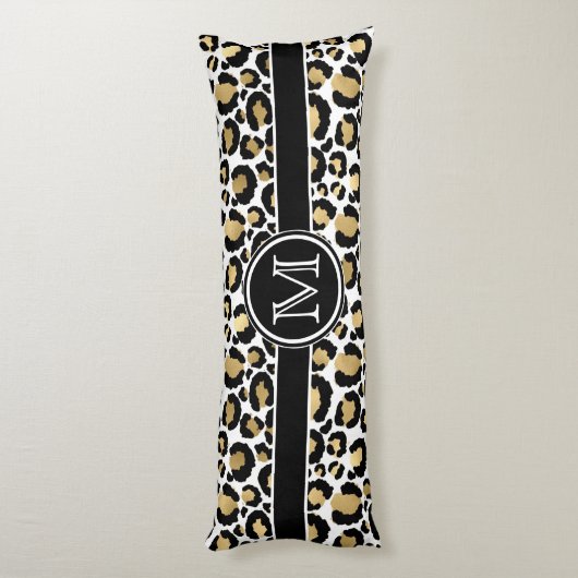 Leopard Personated Body Pillow Lichaamskussen (Achterkant (Verticaal))
