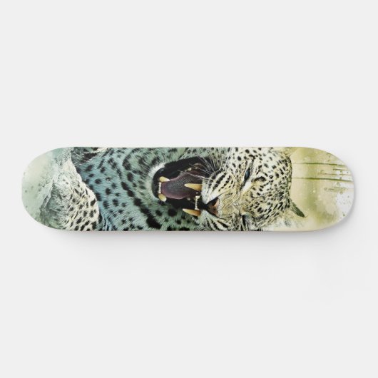 Leopard Persoonlijk Skateboard (Horizontaal)