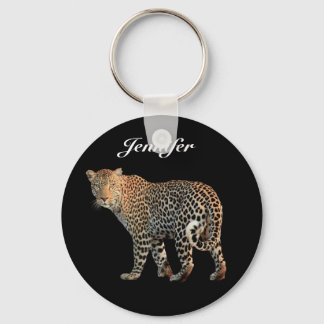 Leopard Persoonlijk Sleutelhanger