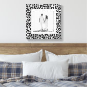 Leopard Photo Canvas Afdruk (Insitu (Slaapkamer))