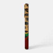 Leopard Plaid iPhone 16 Hoesje (Linkerkant)