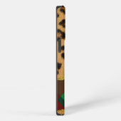 Leopard Plaid iPhone Hoesje (Rechterkant)