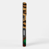 Leopard Plaid iPhone Hoesje (Rechterkant)