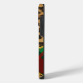 Leopard Plaid iPhone Hoesje (Linkerkant)