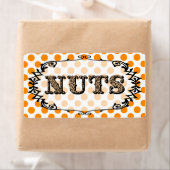 Leopard Polka Dot Noten Eten Label (Insitu)