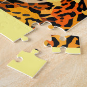Leopard Pop Art Legpuzzel (Zijkant)
