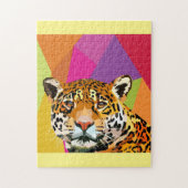 Leopard Pop Art Legpuzzel (Verticaal)