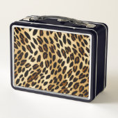 Leopard portemonnee/lunchbox (Achterkant)