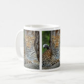 Leopard Portrait Mok (Voorkant links)