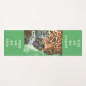 Leopard Portrait Yogamat (Voorkant (horizontaal))