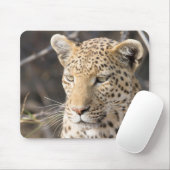 Leopard portret muismat (Met muis)