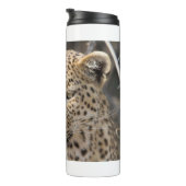 Leopard portret thermosbeker (Geroteerd rechts)