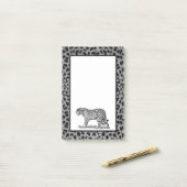 Leopard Post-it® Notes (Op bureau)
