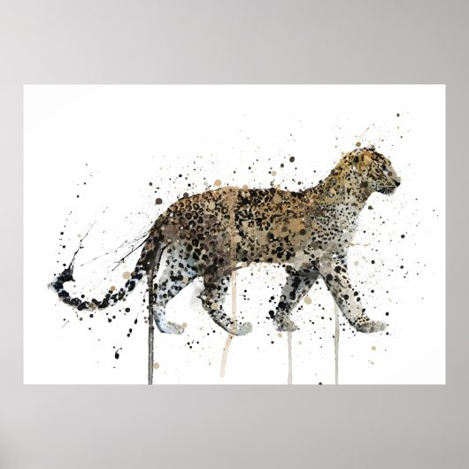 Leopard Poster (Voorkant)