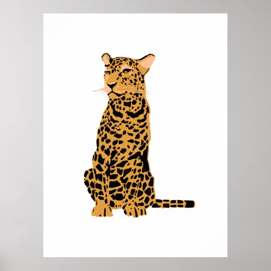 Leopard Poster (Voorkant)